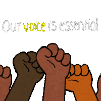 Black Woman Feminism Sticker by INTO ACTION