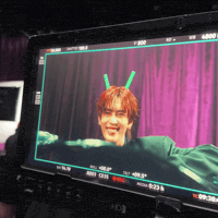 Behind The Scenes Santa GIF