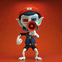Yelling Go Go Go GIF by Moonie