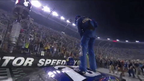 nascar giphyupload celebration win winning GIF