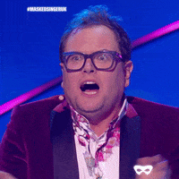 Shocked Alan Carr GIF by The Masked Singer UK
