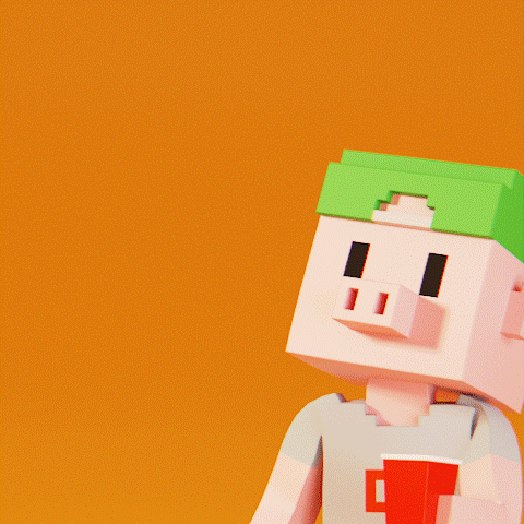 Bitcoin Pizza Day GIF by Meebits