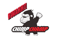CHIMPCHAMPFITNESS chimpchamp chimpchampfitness rwah Sticker