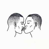 heathzrose black gay pride lgbt GIF