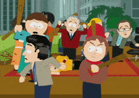 liane cartman fight GIF by South Park