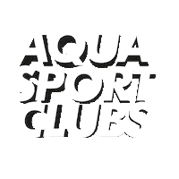 Aquasportclubs gym aqua gimnasio aqua sport clubs Sticker