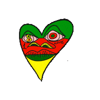 Bob Marley Smoke Sticker