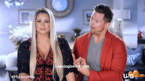 Usa Network Television GIF by Miz & Mrs