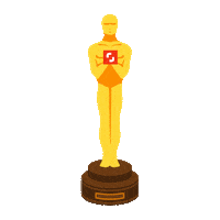 winning academy awards Sticker by ShutterstockContributors