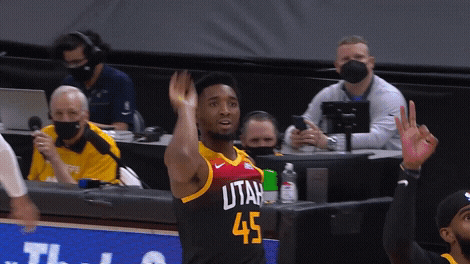 Donovan Mitchell 3 Pointer GIF by Utah Jazz