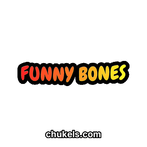 Funny Bones Lol Sticker by chukels