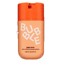 Mask Aha Sticker by Bubble Skincare