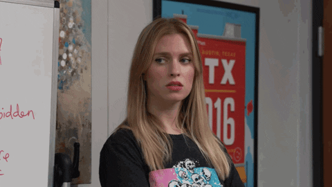 Barbara Dunkelman Sigh GIF by Rooster Teeth