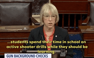 news gun control senate debate universal background checks GIF