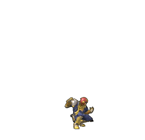 captain falcon nintendo Sticker by Leroy Patterson
