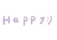 Happy 開心 Sticker