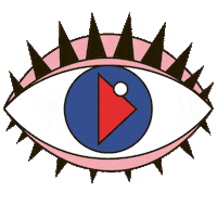 Eye Watching Sticker by Seriencamp