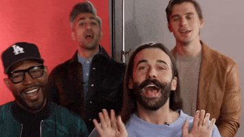 Staring Fab Four GIF by BuzzFeed