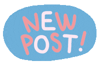 New Post Sticker by Marie Boiseau