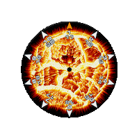 Explosion Bomb Sticker by Corvus Belli