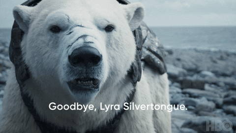 Polar Bear Goodbye GIF by His Dark Materials