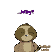 Sloth Sticker by VeeFriends