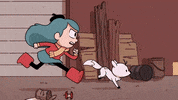 ReyGGTV running run hilda twig GIF