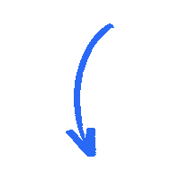 Blue Arrow Sticker by VaynerSpeakers