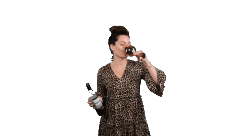 Drink Cheers Sticker by Maalia Agentur