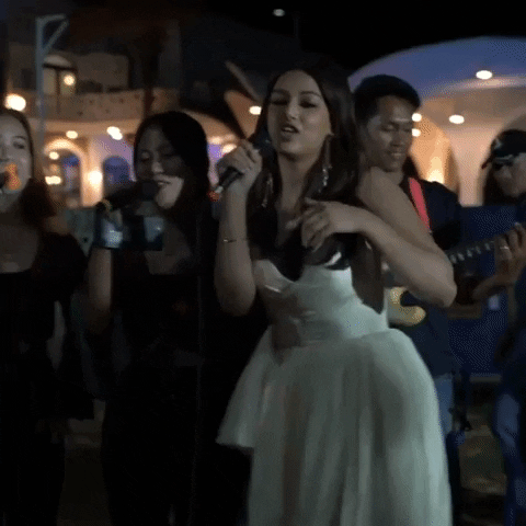 Miss Universe Singing GIF
