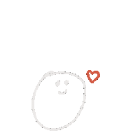 gif_tiahand はーと シンプル スマイル tiahand Sticker