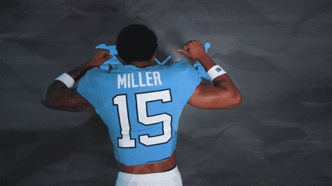 University Of North Carolina Football GIF by UNC Tar Heels