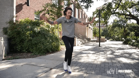 Tulane Green Wave GIF by GreenWave
