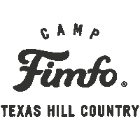 Camping New Braunfels Sticker by Camp Fimfo