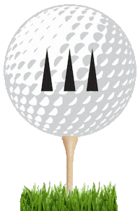 TGRLiveEvents golf charity tee tiger woods Sticker