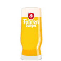 Bier Glas Sticker by Fohrenburger