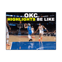 Flop Okc Thunder Sticker