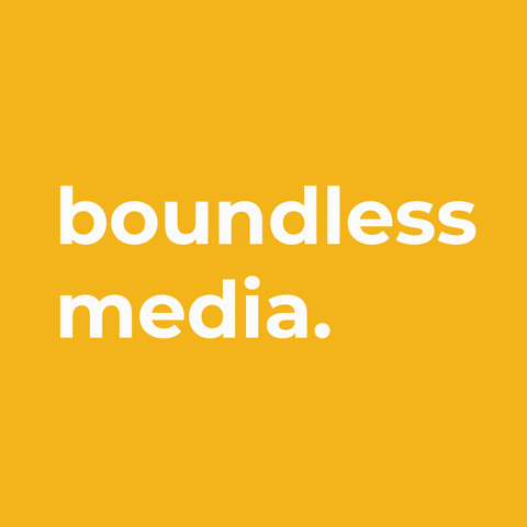 BoundlessMedia animation logo media bm GIF