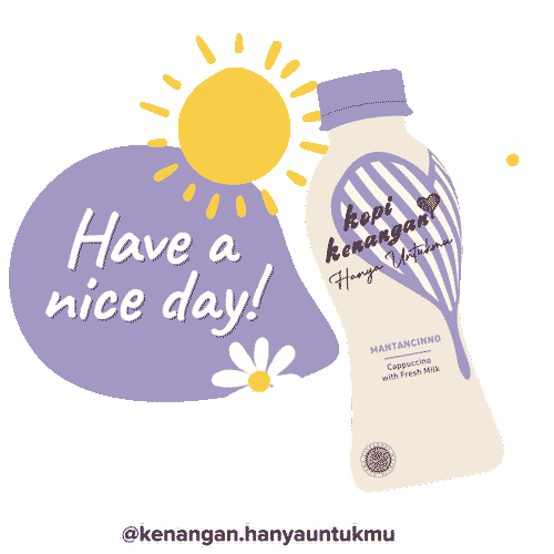 kenangan_hanyauntukmu happy sun day bff Sticker