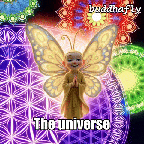 Butterfly Wisdom GIF by BuddhaFlyJourney