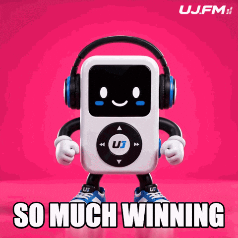 Celebration Happy Dance GIF by UJFM