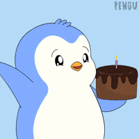 Happy Birthday Penguin GIF by Pudgy Penguins