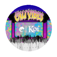 Live Music Party Sticker by Koi CBD