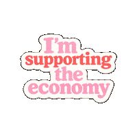 Shopping Retail Therapy Sticker by NZ Collab