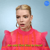 An Odd First Kiss To Have