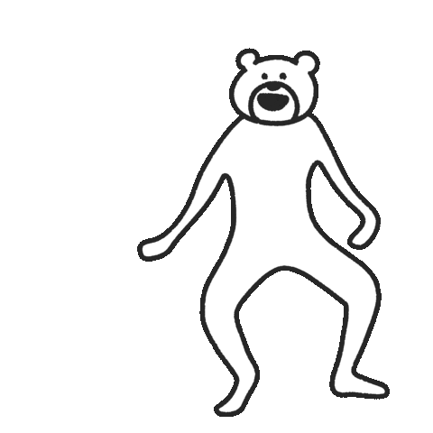 happy dance Sticker by takadabear