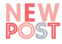 New Post Swipe Up Sticker by ItsYourGirlAmy