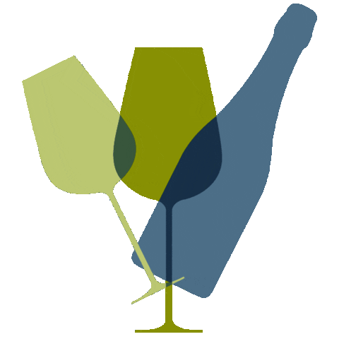 WineGB wine glasses bottle glass Sticker