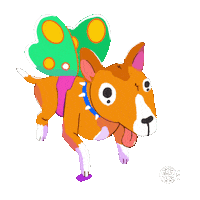 Animation Dog Sticker by ARTA LIMA