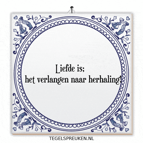 Troost Geluk GIF by Tegelspreuken.nl